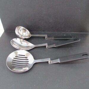 Lori Greiner No Mess Cooking Utensils Stirring Spoon Ladle Spoon Slotted Spoon